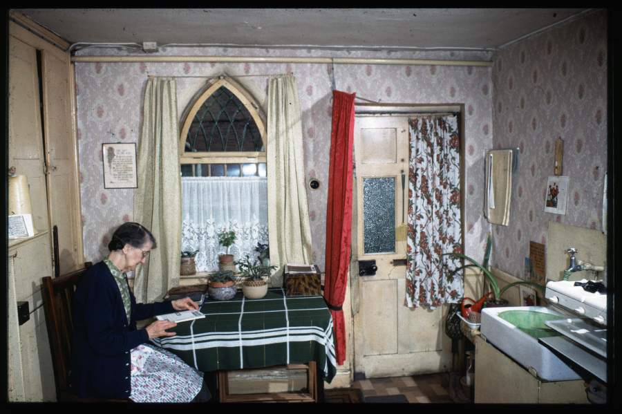 Inside cottage, Dowell's Retreat