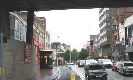 Hurst Street from Inner Ring Road 2005