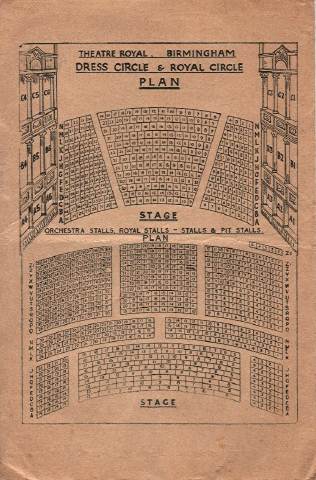 Theatre Royal seating plan
