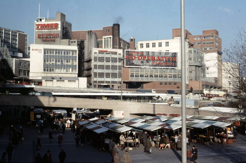 Rear of Co-Op, c. 1970