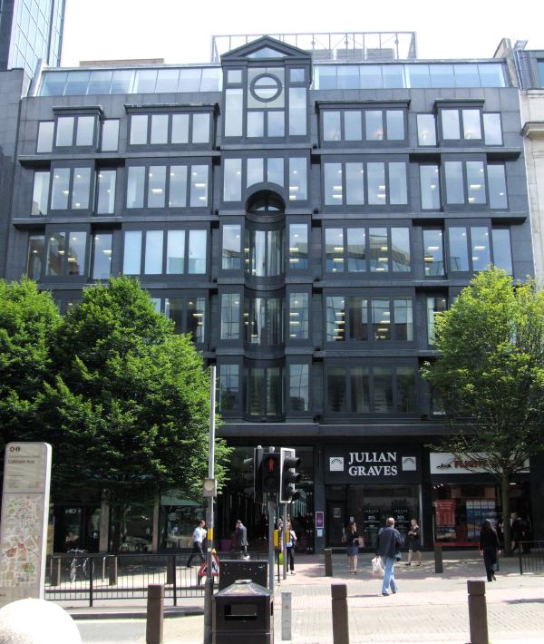 Colmore Row Great Western Arcade, June 2014