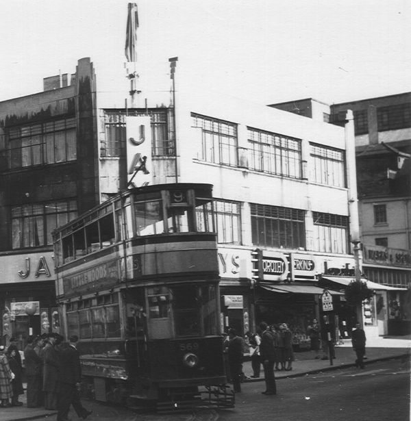 High St/Carrs Lane July 1953