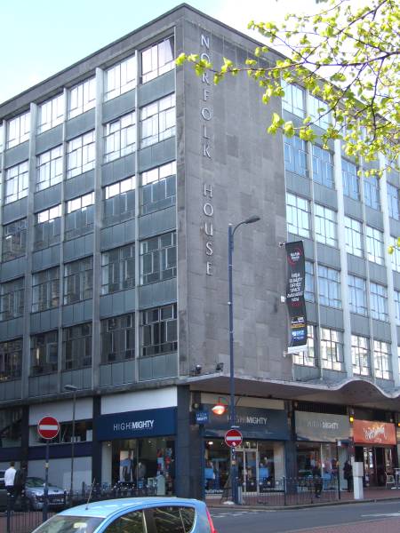 Norfolk House Sign, April 2014