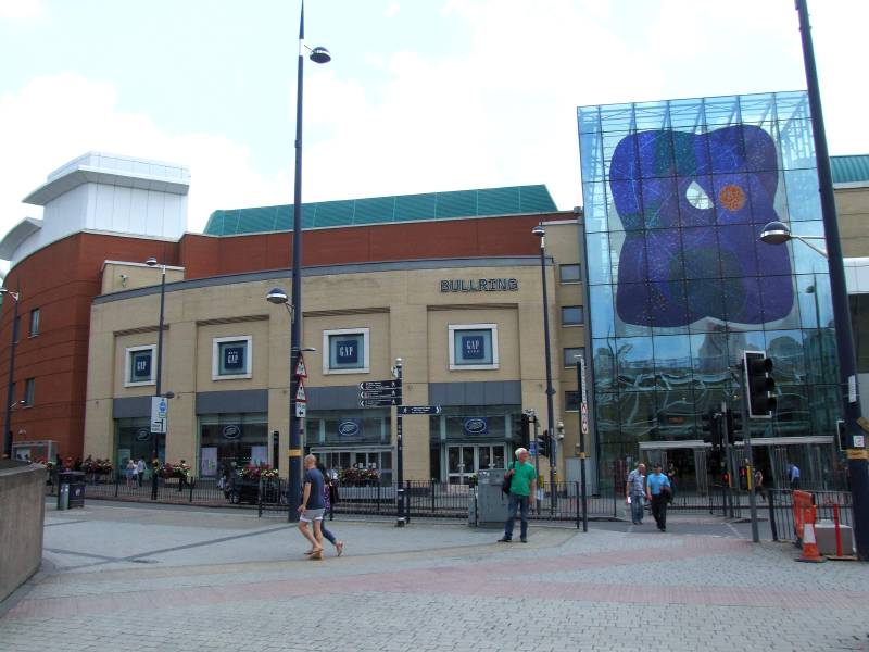 Site of rear of Market Hall, June 2014