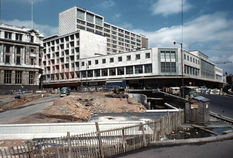 Future site of Rotunda, c. early 1961