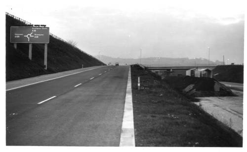 M5 release road, Lydiate Ash 1962