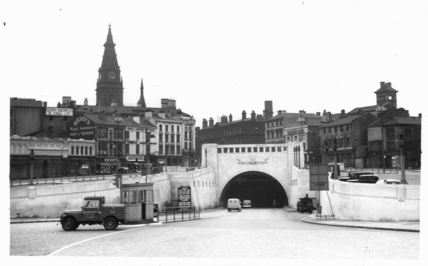 Tunnel entrance, Liverpool
