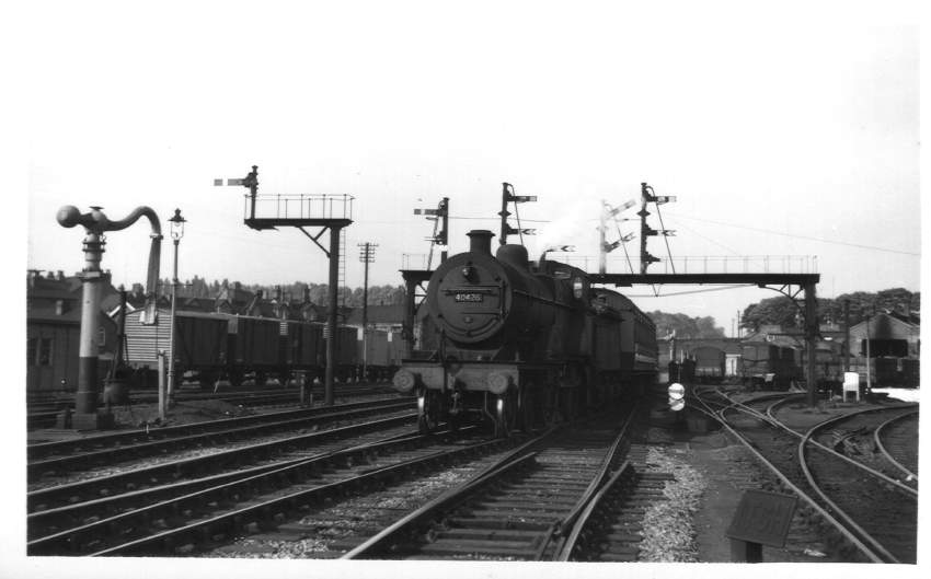 40426 dep Bromsgrove Station 1954
