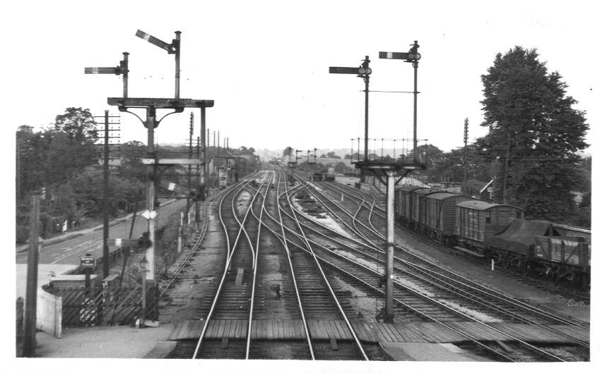 Barnt Green Main Line Junction 1951