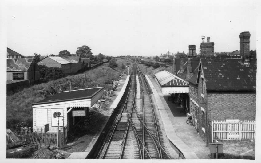 Brownhills (LNW) Station 1955