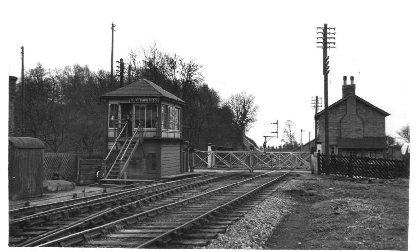 Dunhampstead Station 1955