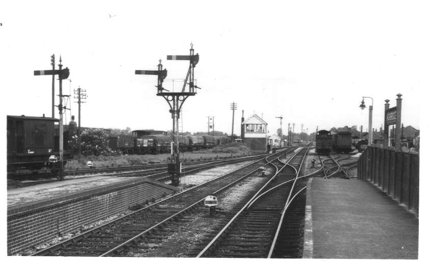 East end of Highbridge (S&D) Station 1963