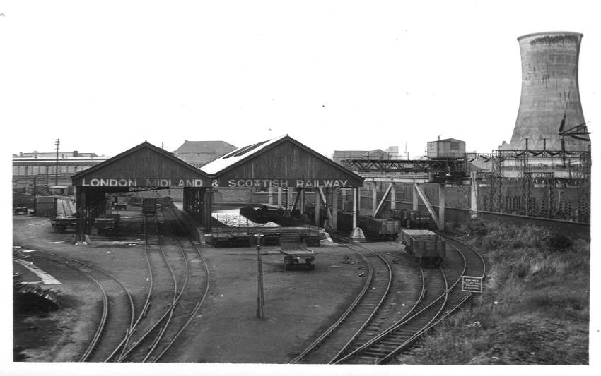 LMS wharf near Wolverhamtpon 1952