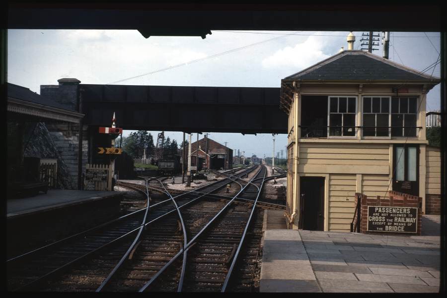 N End Highbridge GWR Station 1963