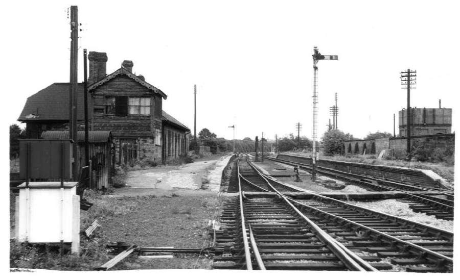 Stratford-on-Avon (SMJ) Station and frame 1962