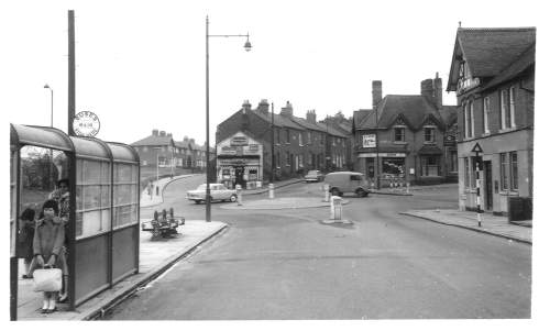 Junction of Pershore Rd South and Wharf Rd April 1964