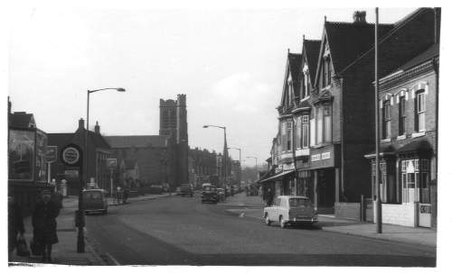 Pershore Road, Cotteridge Feb 1962