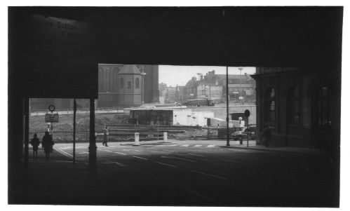 St Chads Circus from Under Railway Bridge 1962