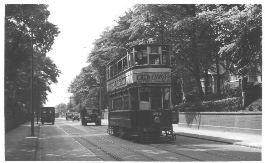 Tram 693 Nr Gravelly Hill