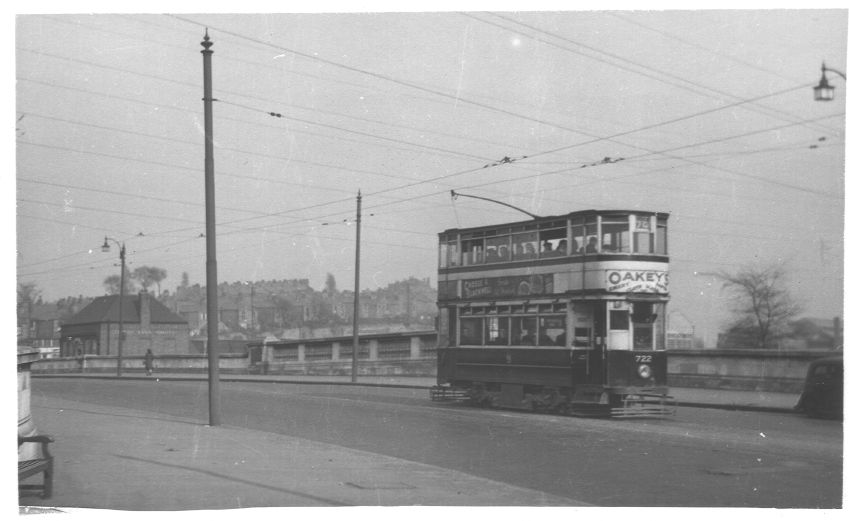 Tram 722 Salford Bridge