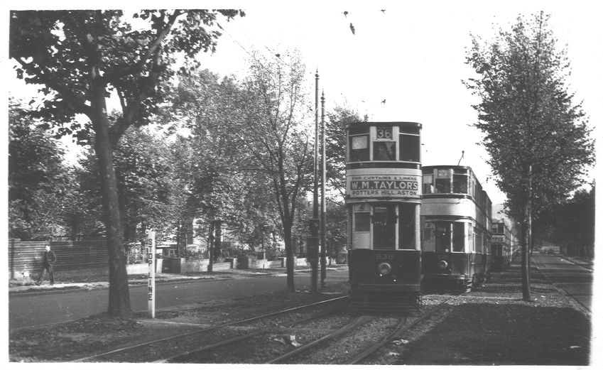 Tram 836 Pebble Mill Road